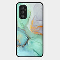 Marble Glass Finish Phone Case And Cover For Samsung Galaxy F23 5G