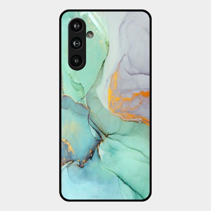 Marble Glass Finish Phone Case And Cover For Samsung Galaxy F54 5G