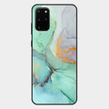 Marble Glass Finish Phone Case And Cover For Samsung Galaxy S20 Plus