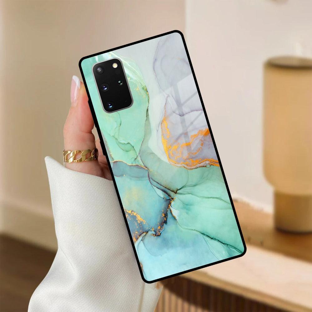 Marble Glass Finish Phone Case And Cover For Samsung - ShopOnCliQ
