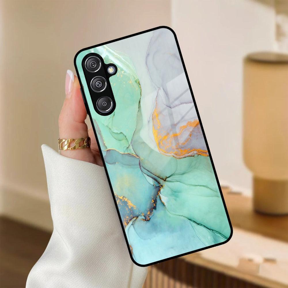 Marble Glass Finish Phone Case And Cover For Samsung - ShopOnCliQ