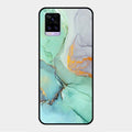 Marble Glass Finish Phone Case And Cover For Vivo V20