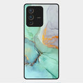 Marble Glass Finish Phone Case And Cover For Vivo V23 Pro 5G