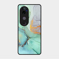 Marble Glass Finish Phone Case And Cover For Vivo V40 Pro 5G