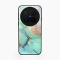 Marble Glass Finish Phone Case And Cover For Vivo X300 Pro 5G