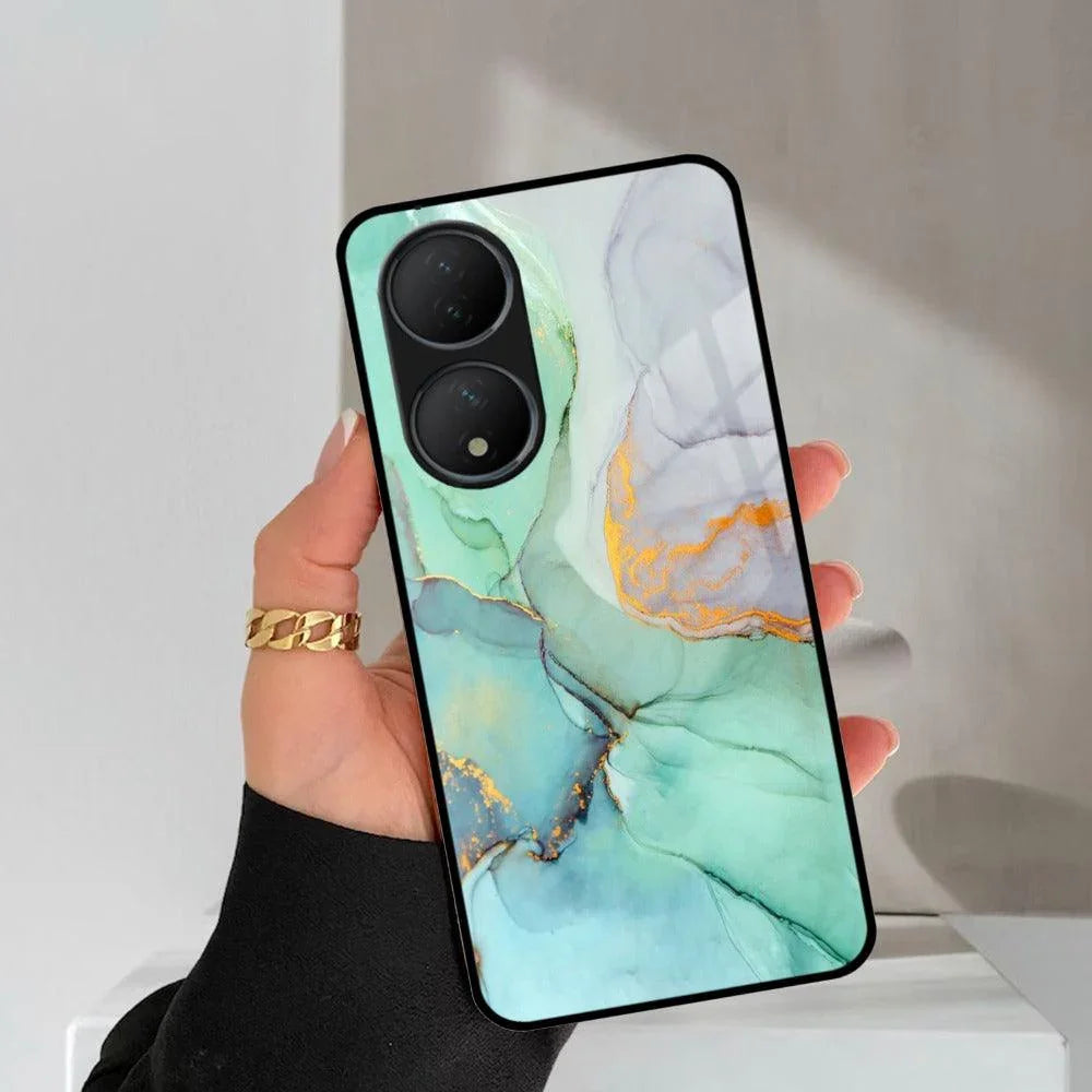 Marble Glass Finish Phone Case And Cover For Vivo - ShopOnCliQ