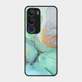 Marble Glass Finish Phone Case And Cover For Vivo Y29 5G