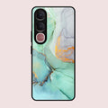 Marble Glass Finish Phone Case And Cover For Vivo Y31 5G