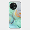 Marble Glass Finish Phone Case And Cover For Vivo Y58 5G