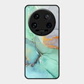 Marble Glass Finish Phone Case And Cover For Xiaomi 14 Ultra