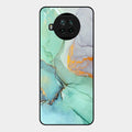 Marble Glass Finish Phone Case And Cover For Xiaomi Mi 10I 5G