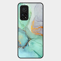 Marble Glass Finish Phone Case And Cover For Xiaomi Mi 10T Pro 5G