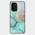 Marble Glass Finish Phone Case And Cover For Xiaomi Mi 11X 5G