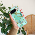 Marble Green Customize Anti Yellow Case For Google Pixel 10 Pro