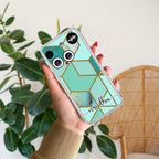 Marble Green Customize Anti Yellow Case For Nothing Phone 3