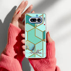 Marble Green Customize Anti Yellow Case For Nothing Phone 4A 5G