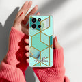 Marble Green Customize Anti Yellow Case For OnePlus Nord 6 5G