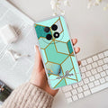Marble Green Customize Anti Yellow Case For Oppo F29 Pro 5G