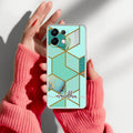 Marble Green Customize Anti Yellow Case For Oppo K13 5G