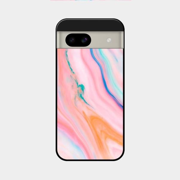 Marble Pattern Fluid Textured Glass Case Cover For Google - ShopOnCliQ