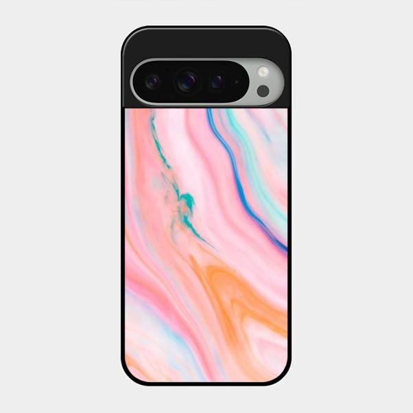 Marble Pattern Fluid Textured Glass Case Cover For Google - ShopOnCliQ