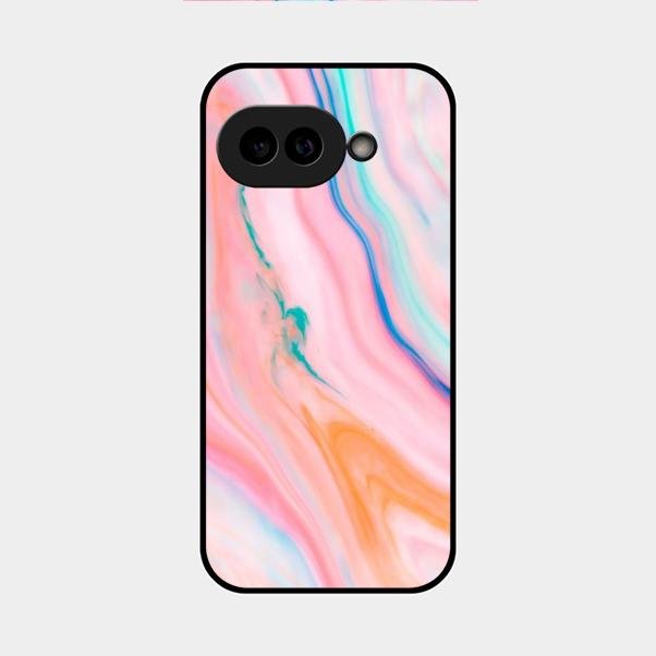 Marble Pattern Fluid Textured Glass Case Cover For Google - ShopOnCliQ
