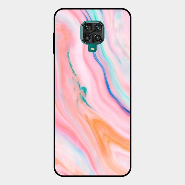 Marble Pattern Fluid Textured Glass Case Cover For Redmi - ShopOnCliQ