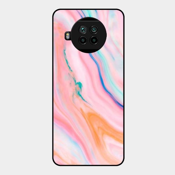 Marble Pattern Fluid Textured Glass Case Cover For Redmi - ShopOnCliQ