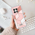 Marble Pink Customize Anti Yellow Case For OnePlus 13R 5G