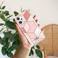 Marble Pink Customize Transparent Silicon Case For OnePlus Nord CE 2 Lite