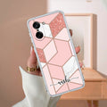 Marble Pink Customize Transparent Silicon Case For OnePlus Nord CE5 5G
