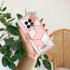 Marble Pink Customize Anti Yellow Case For Oppo F31 Pro Plus 5G
