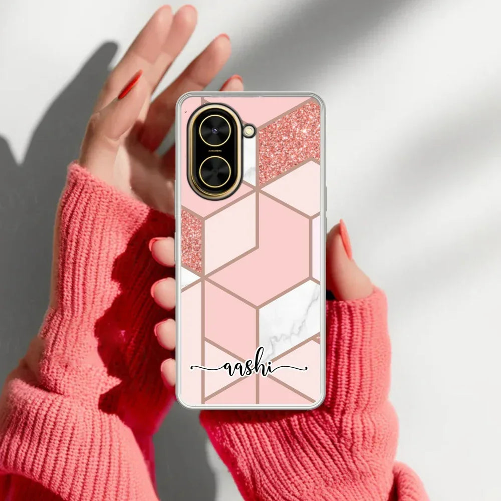 Caring Couple Customize Transparent Silicon Case For Poco C71 4G