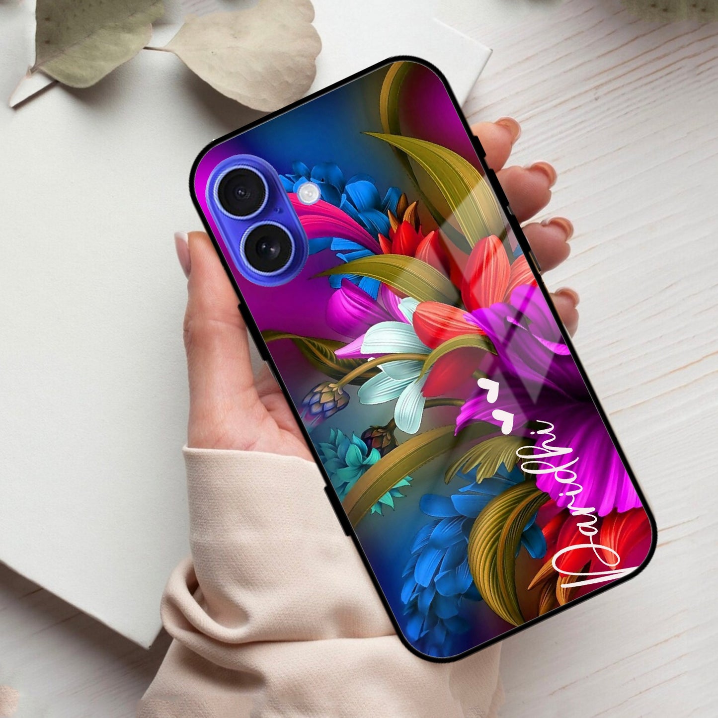 Margenta Glass Case Cover For iPhone