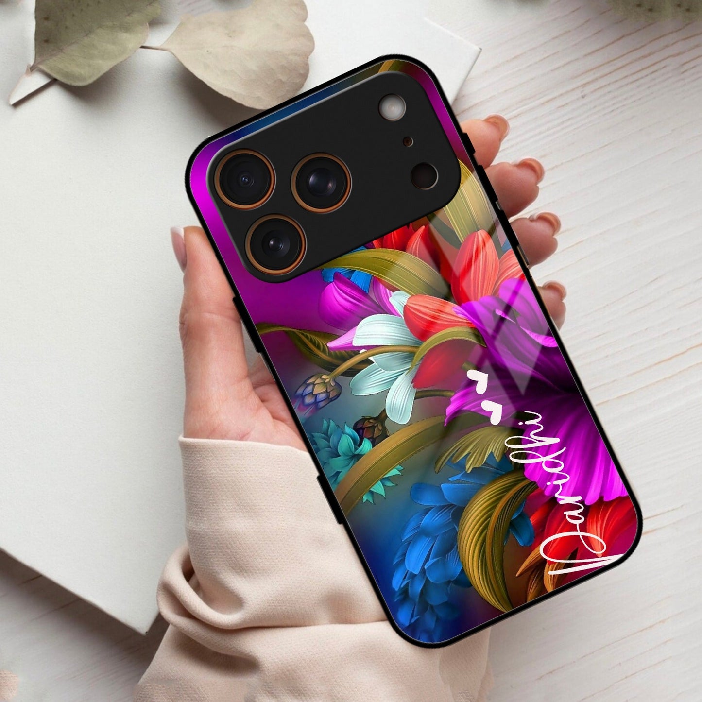 Margenta Glass Case Cover For iPhone