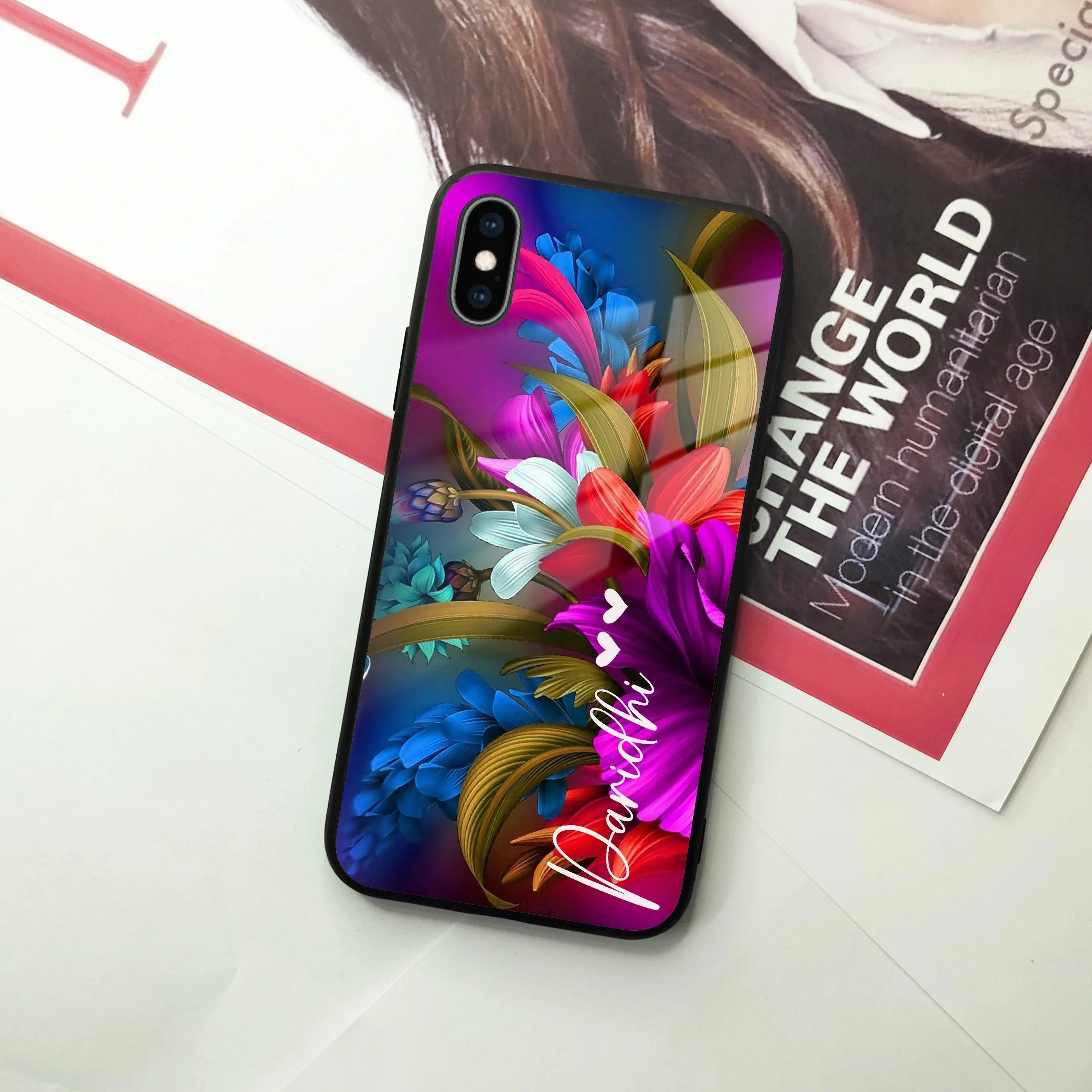 Margenta Glass Case Cover For iPhone - ShopOnCliQ