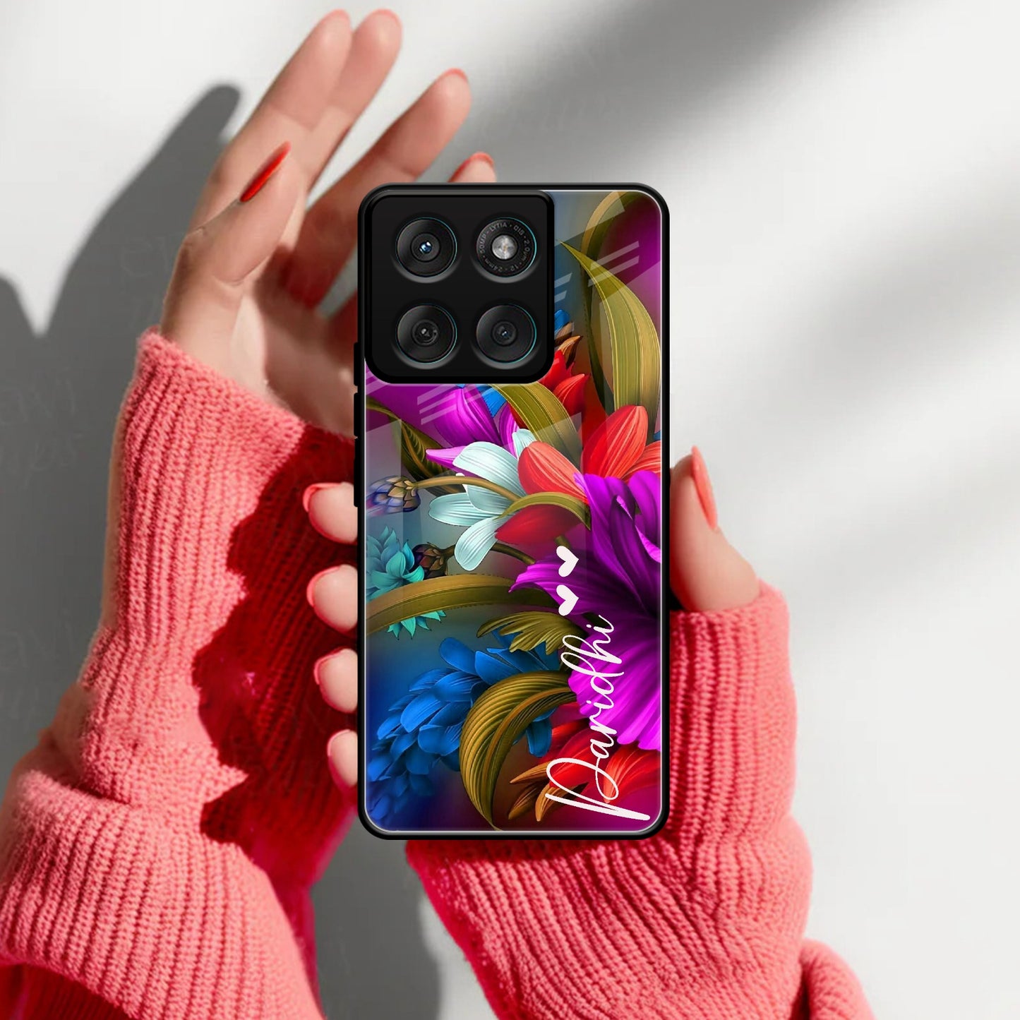 Margenta Glass Case Cover For Motorola