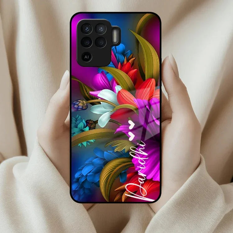 Margenta Glass Case Cover For Oppo - ShopOnCliQ