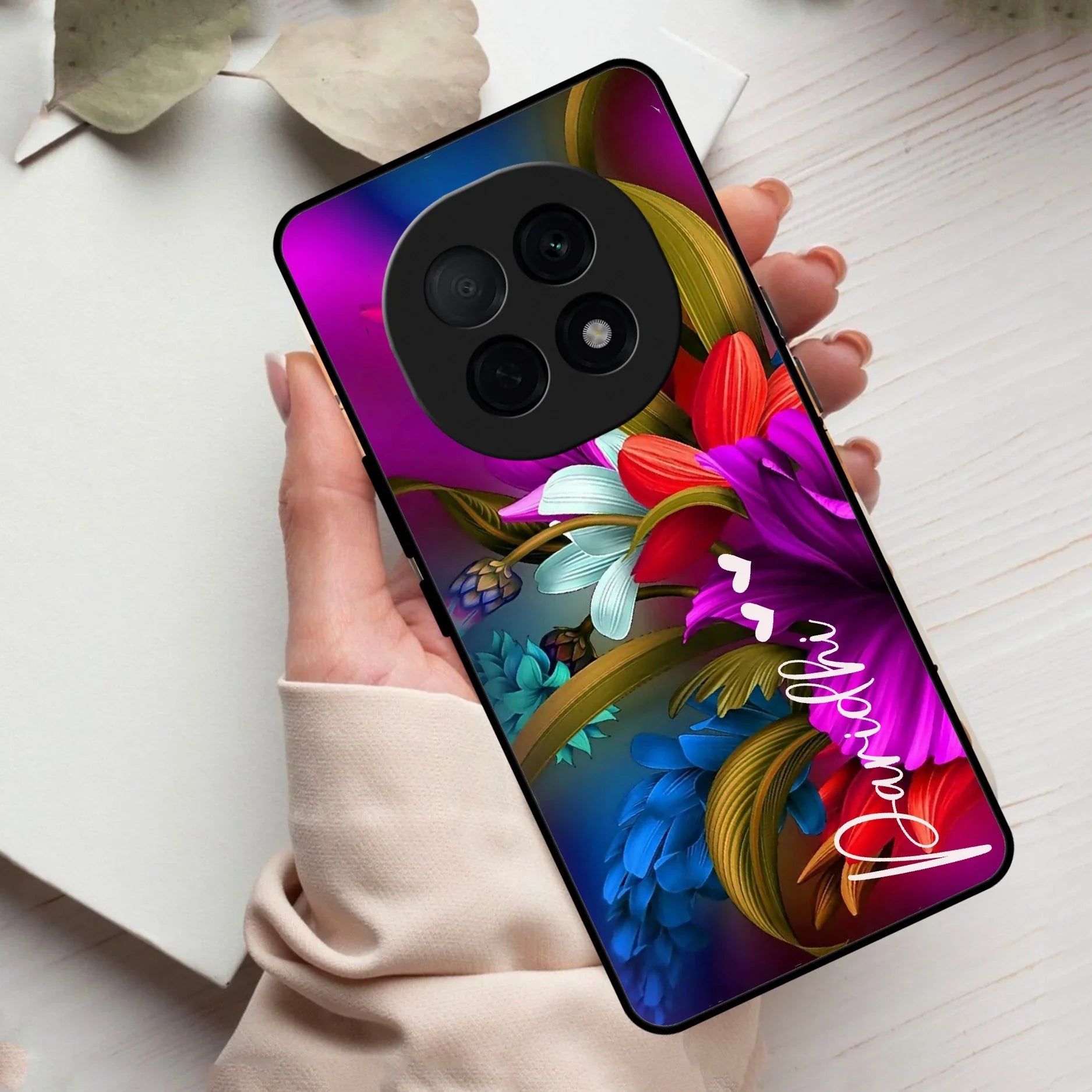 Margenta Glass Case Cover For Oppo - ShopOnCliQ