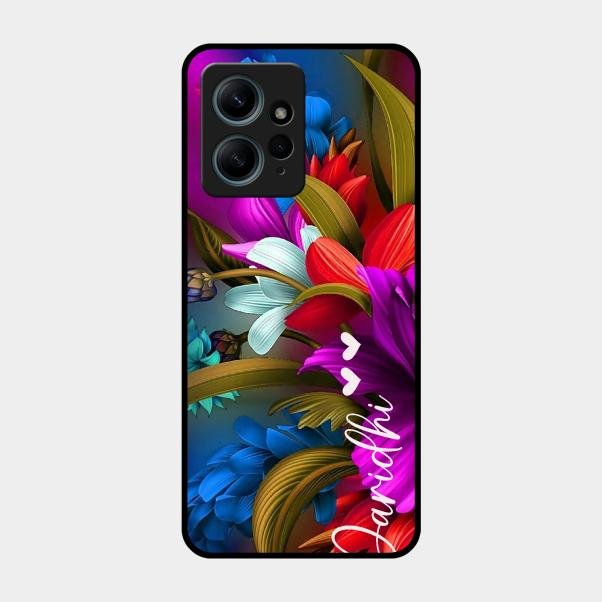 Margenta Glass Case Cover For Redmi Note 12 4G