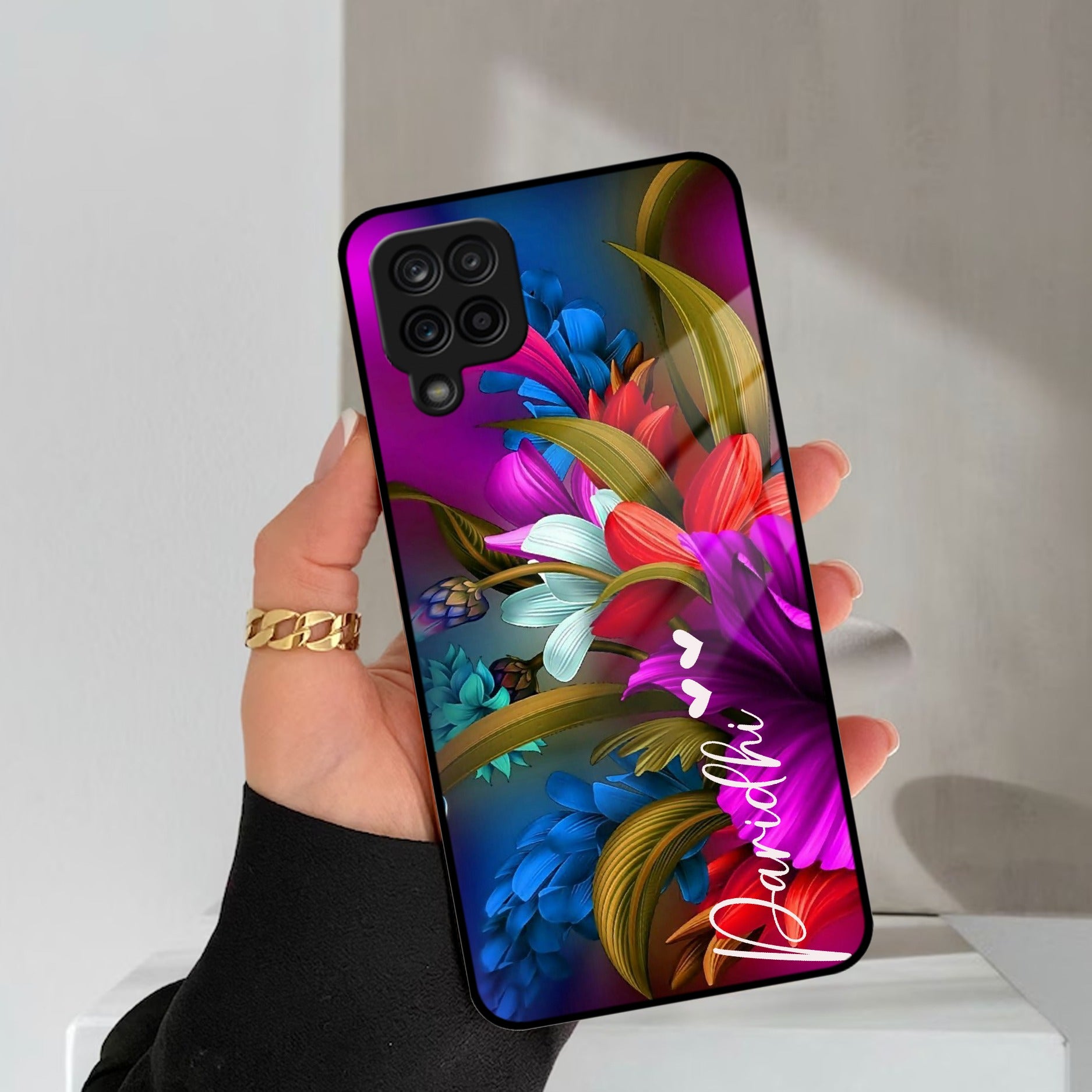 Margenta Glass Case Cover For Samsung Galaxy A42 5G