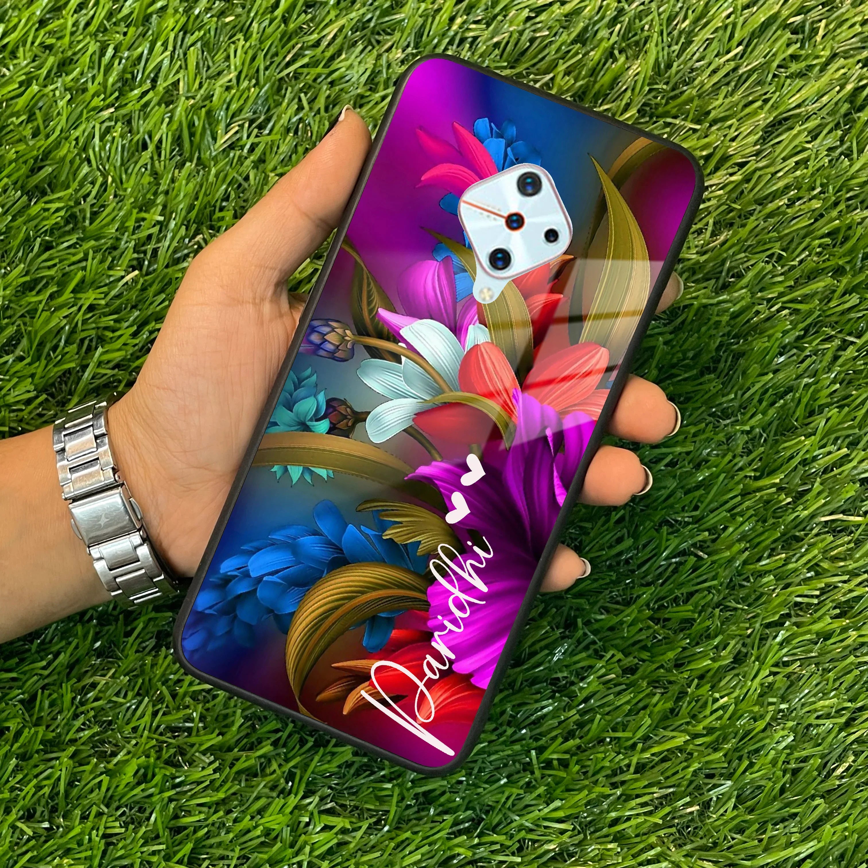 Margenta Glass Case Cover For Vivo - ShopOnCliQ