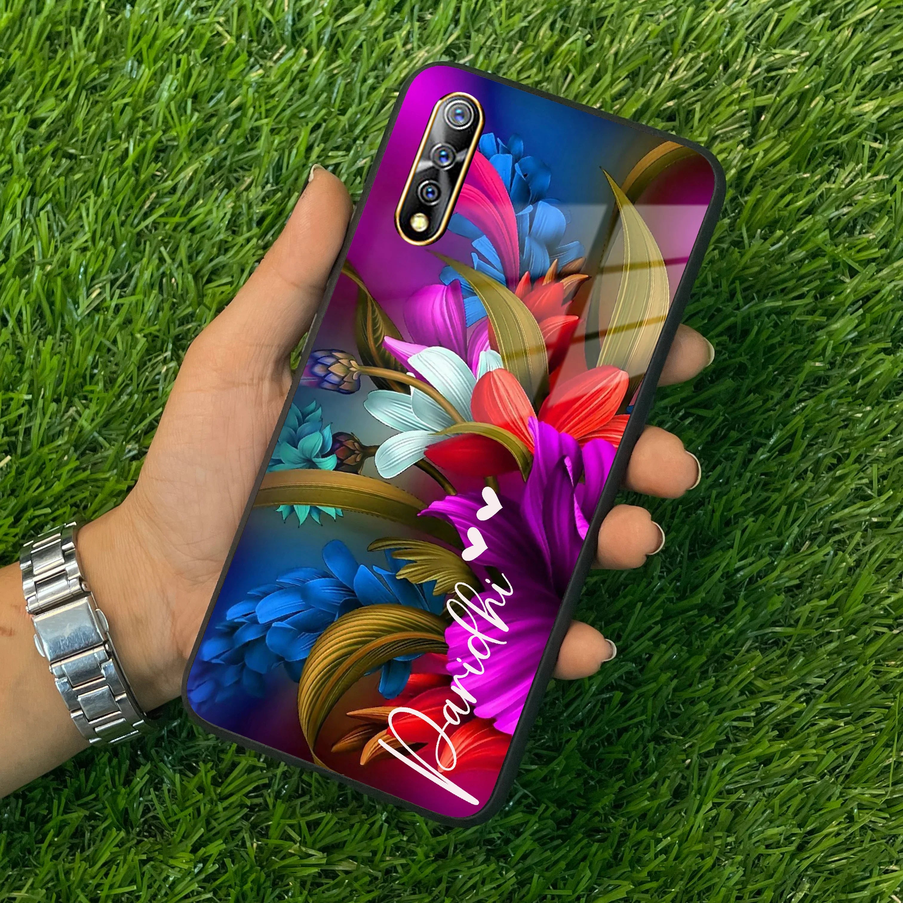 Margenta Glass Case Cover For Vivo - ShopOnCliQ