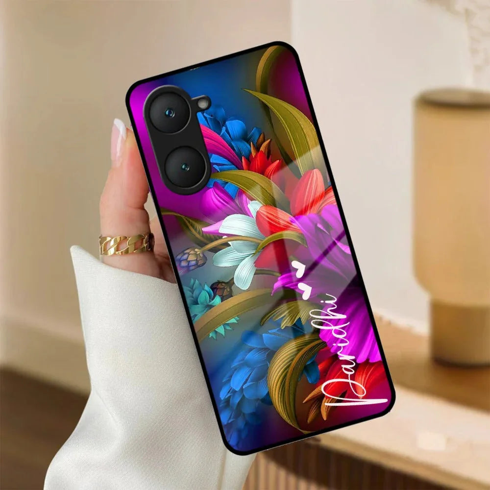 Margenta Glass Case Cover For iQOO - ShopOnCliQ