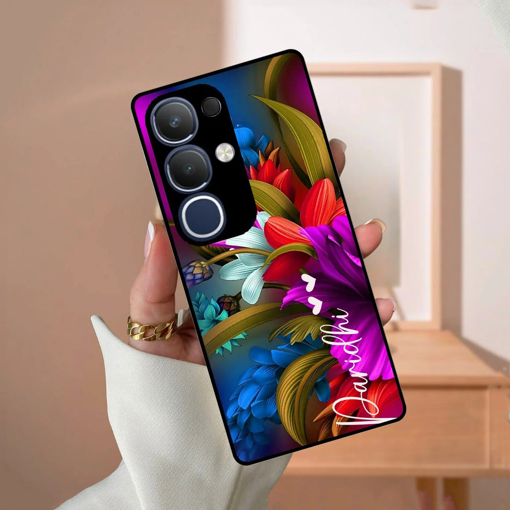 Margenta Glass Case Cover For Vivo - ShopOnCliQ