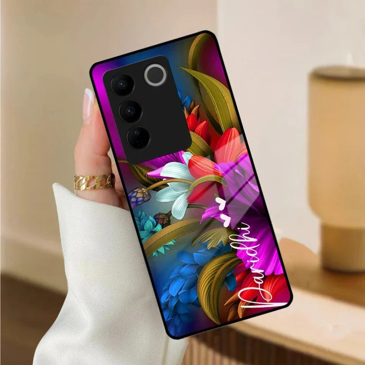 Margenta Glass Case Cover For Vivo - ShopOnCliQ