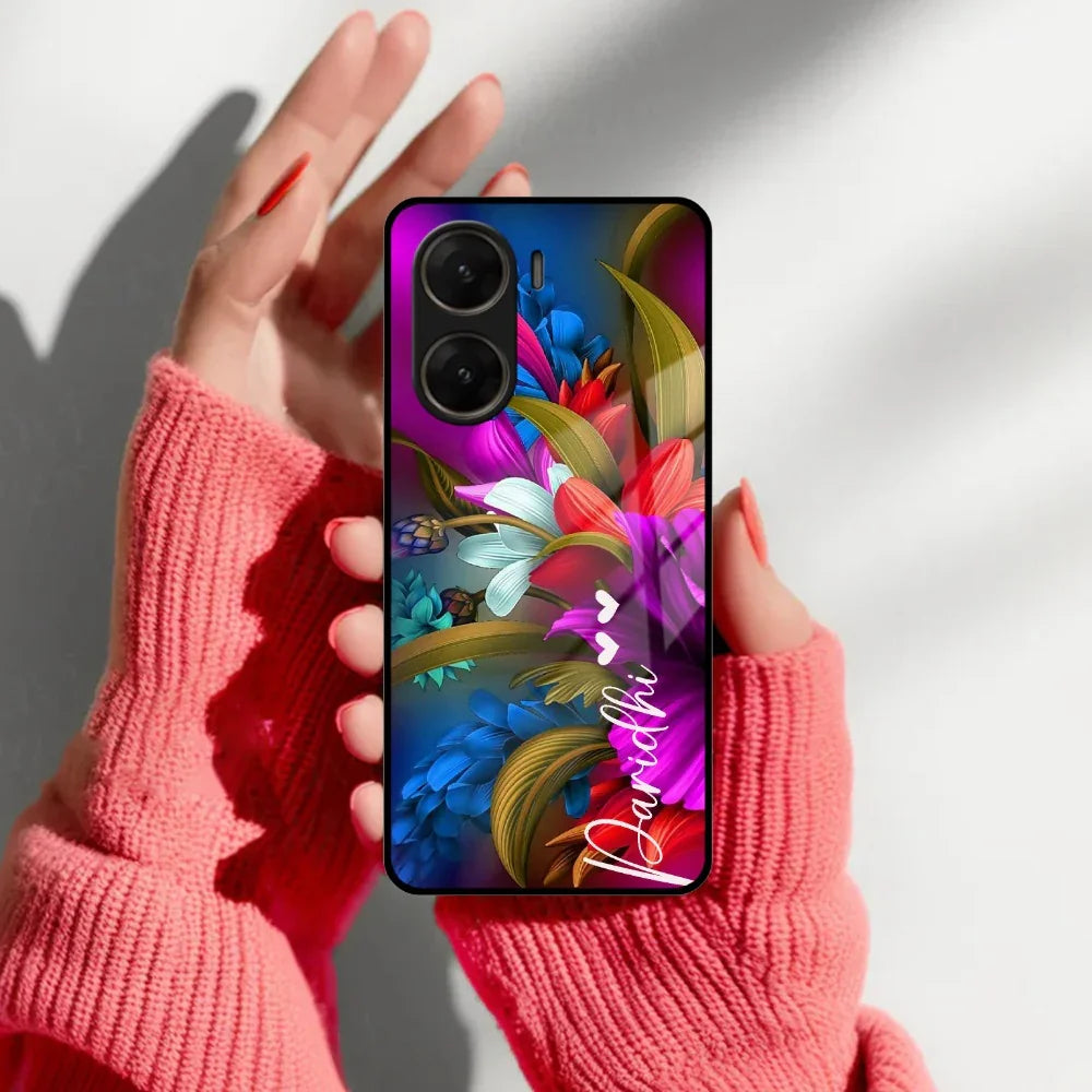 Margenta Glass Case Cover For Vivo - ShopOnCliQ