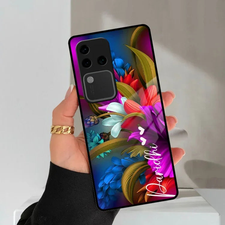 Margenta Glass Case Cover For Vivo - ShopOnCliQ