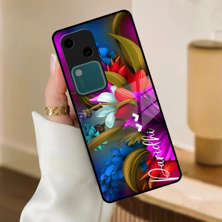 Margenta Glass Case Cover For Vivo - ShopOnCliQ