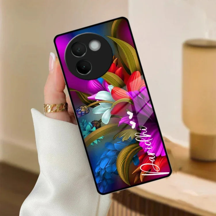 Margenta Glass Case Cover For Vivo - ShopOnCliQ